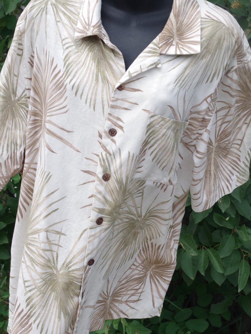 Men's Scala Milano Italy  Palm Tree Shirt
